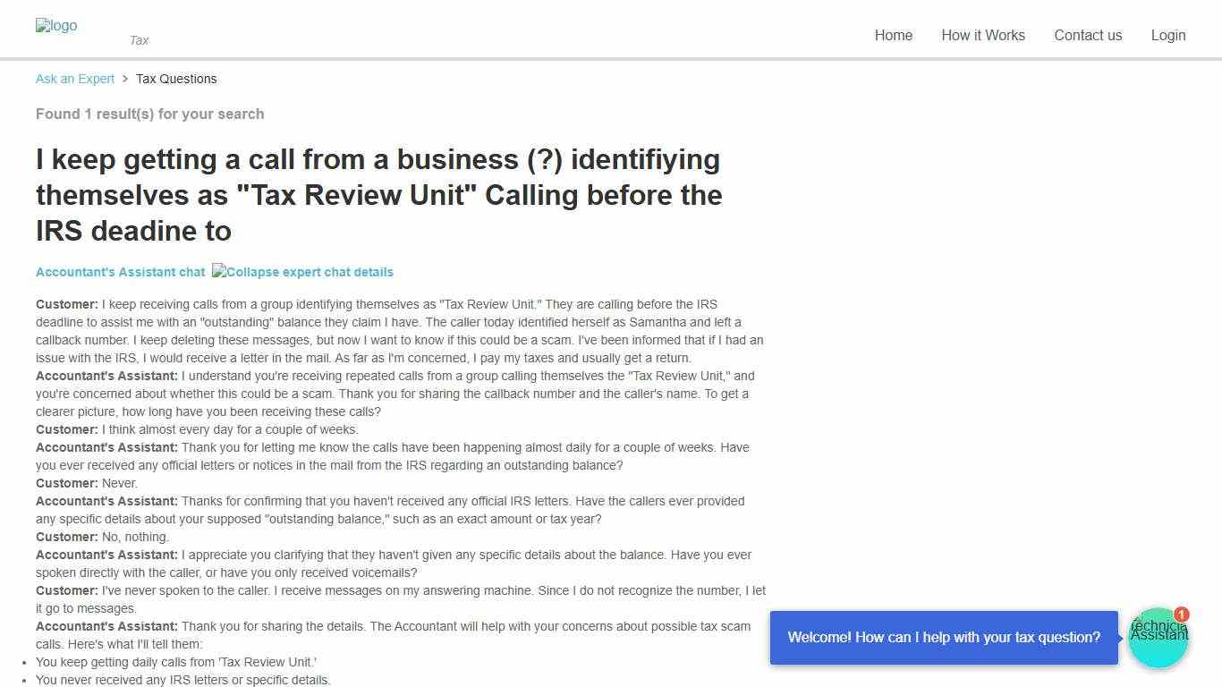 Tax Review Unit Calls: Is It a Scam? Expert Q&A Guide